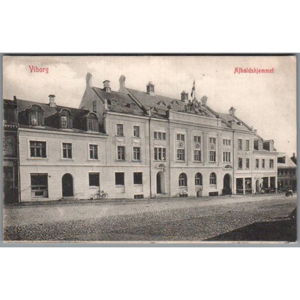 Viborg - Afholdshjemmet - Postkort - Brugt