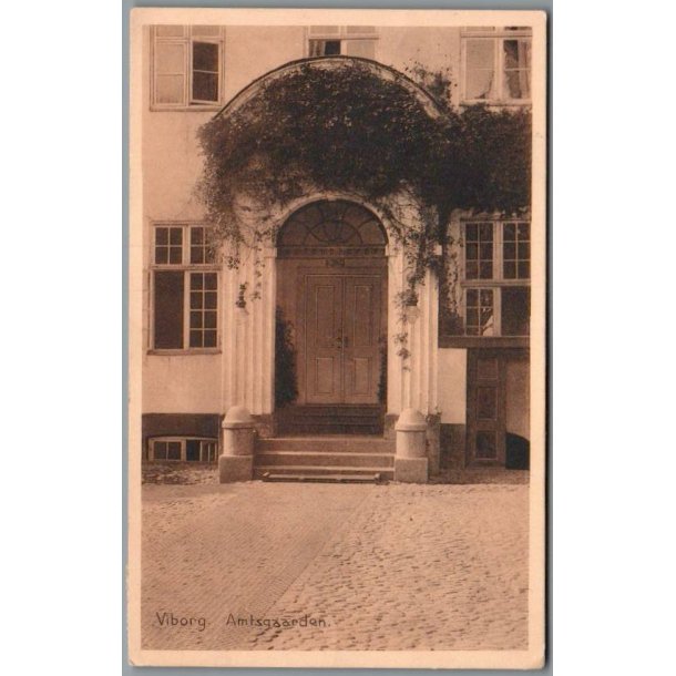 Viborg - Amtsgaarden - Postkort - Brugt