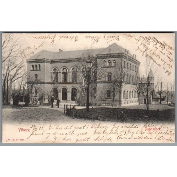 Viborg - Raadhuset - Postkort - Brugt