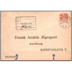 Dansk Andels �gexport - Helsagskort - Brugt - Arkivhuller !