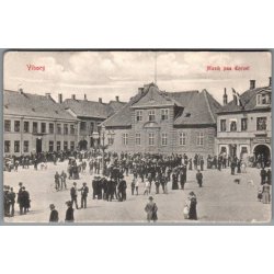 Viborg - Musik paa Torvet - Postkort - Brugt