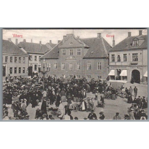 Viborg - Torvet - Postkort - Ubrugt
