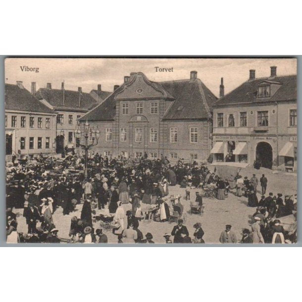 Viborg - Torvet - Postkort - Ubrugt