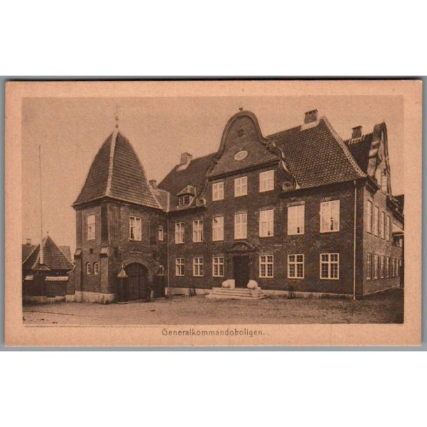 Generalkomandoboligen - Postkort - Ubrugt