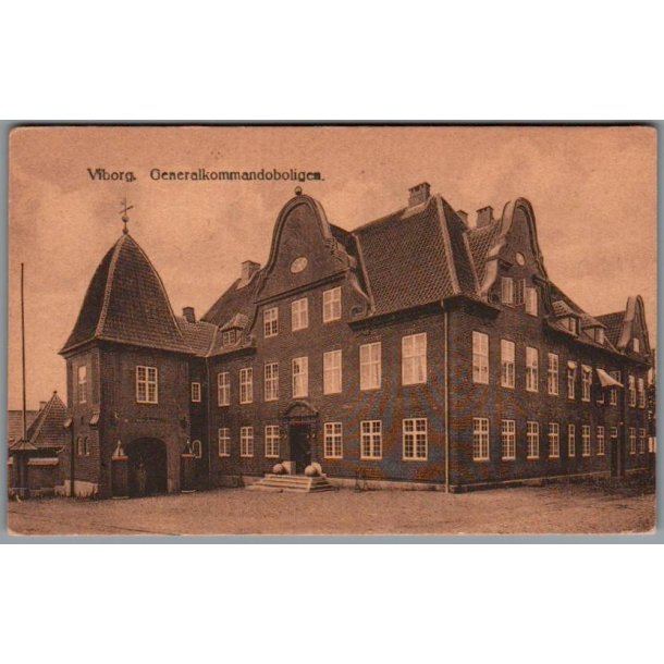 Viborg - Generalkomandoboligen - Postkort - Ubrugt