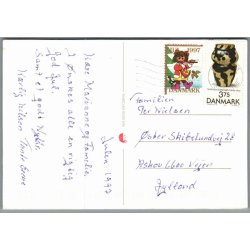 Julemrke 1997 p Postkort