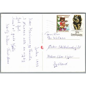 Julemrke 1997 p Postkort
