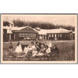 Folkekuranstalten Hald - Spisesalen Afdeling B - Postkort - Ubrugt