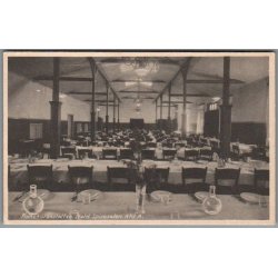 Folkekuranstalten - Hald  - Spisesalen Afd. A. - Postkort - Ubrugt