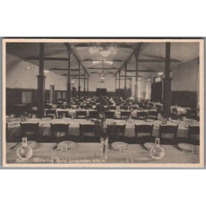 Folkekuranstalten - Hald  - Spisesalen Afd. A. - Postkort - Ubrugt