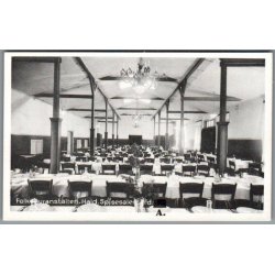 Folkekuranstalten - Hald  - Spisesalen - Postkort - Ubrugt