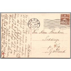 Folkekuranstalten - Hald  - set fra Vejen - Postkort - Brugt