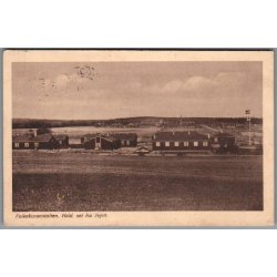 Folkekuranstalten - Hald  - set fra Vejen - Postkort - Brugt