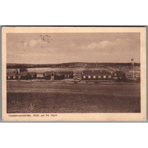 Folkekuranstalten - Hald  - set fra Vejen - Postkort - Brugt