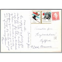 Julemrke 1995 p Postkort