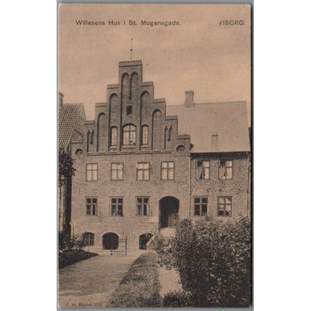Viborg - Willesens Hus i St. Mogensgade - Postkort - Ubrugt