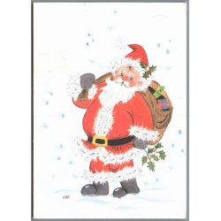 Julemrke 1995 p Postkort