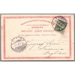 Viborg - Sct. Mogensgade - Postkort - Brugt - Svagt hj�rne !