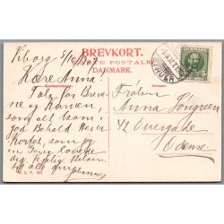 Viborg set fra Randersvejen - Postkort - Brugt