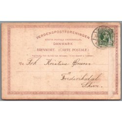 Viborg set fra Randersvejen - Postkort - Brugt