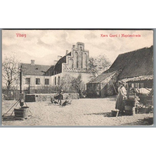 Viborg - K�rs Gaard i Magel�sstr�de - Postkort - Ubrugt
