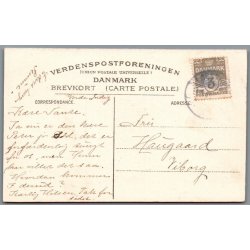 Viborg - Domkirken set fra Magel�s - Postkort - Brugt