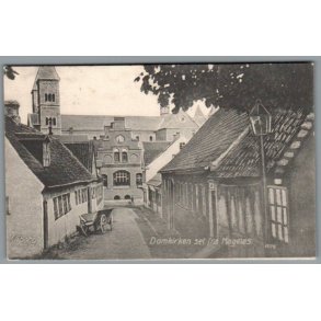 Viborg - Domkirken set fra Magel�s - Postkort - Brugt