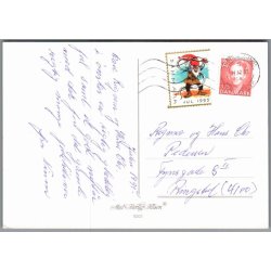 Julemrke 1995 p Postkort