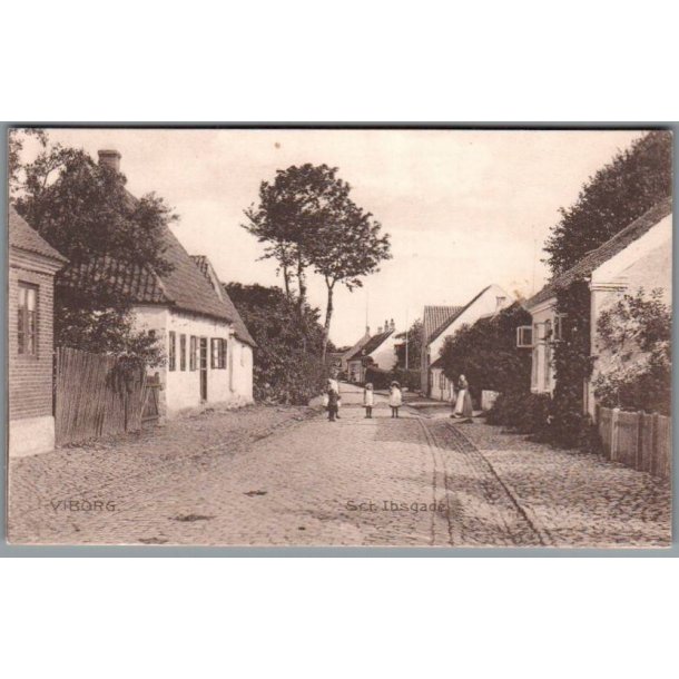 Viborg - Sct. Ibsgade - Postkort - Ubrugt