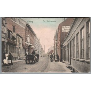 Viborg - St. Mathiasgade - Postkort - Brugt