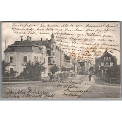 Viborg - Jernbanegade - Postkort - Brugt