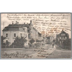 Viborg - Jernbanegade - Postkort - Brugt