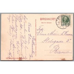 Viborg - Jernbanegade - Postkort - Brugt