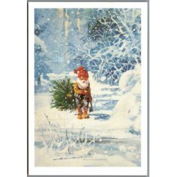 Julemrke 1995 p Postkort