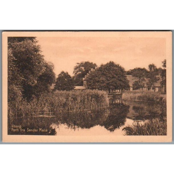 Viborg - Parti fra S�ndre M�lle - Postkort - Ubrugt