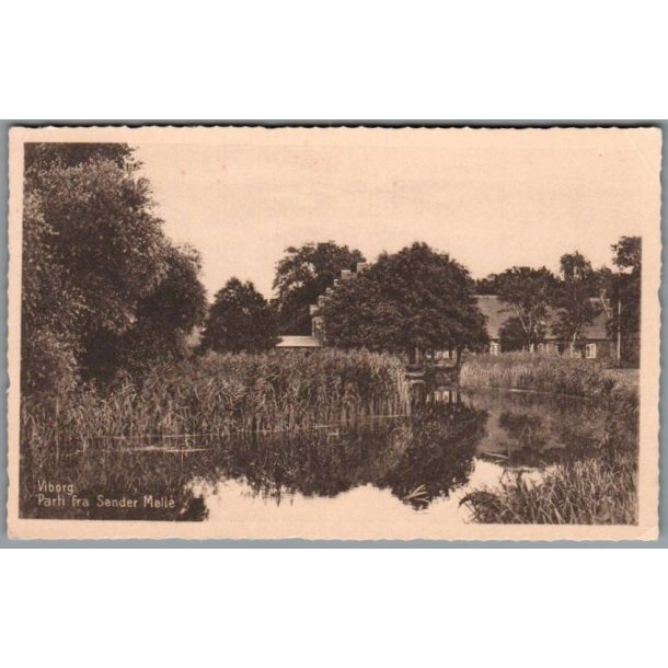 Viborg - Parti fra S�ndre M�lle - Postkort - Ubrugt