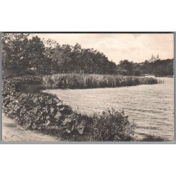 Viborg - Ved S�en - Postkort - Brugt 