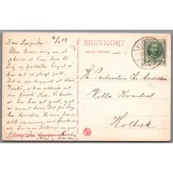 Viborg - Parti ved S�en - Postkort - Brugt 