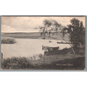 Viborg - Parti ved S�en - Postkort - Brugt 