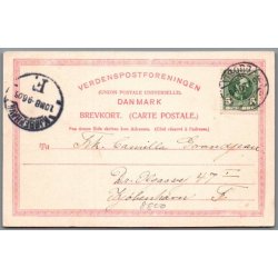 Viborg set fra N�rres� - Postkort - Brugt - Fold !