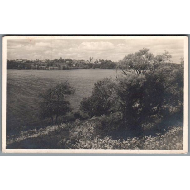 Viborg set fra �st - Postkort - Brugt