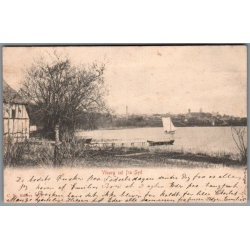 Viborg set fra Syd - Postkort - Brugt