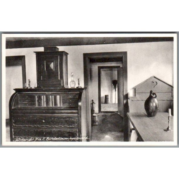 Interi�r fra E. Bindstauw - Lysgaard - Postkort - Ubrugt
