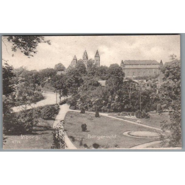 Viborg - Borgvold - Postkort - Ubrugt
