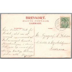 Viborg - Musikken spiller i Borgvold - Postkort - Brugt