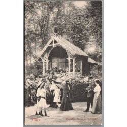 Viborg - Musikken spiller i Borgvold - Postkort - Brugt