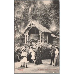 Viborg - Musikken spiller i Borgvold - Postkort - Brugt