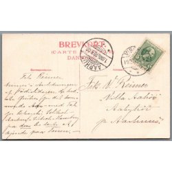 Viborg - Musikken spiller i Borgvold - Postkort - Brugt