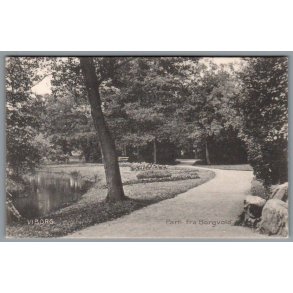 Viborg - Parti fra Borgvold - Postkort - Ubrugt