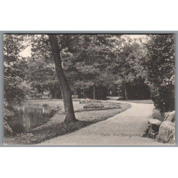 Viborg - Parti fra Borgvold - Postkort - Ubrugt
